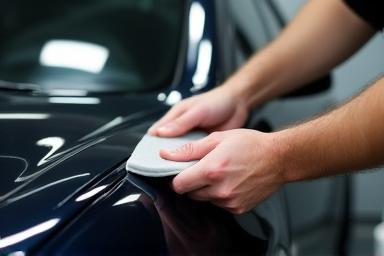 Expert ceramic coating application for long-lasting car paint protection